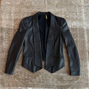 Rebecca Minkoff ‘Becky’ Lambskin Leather Jacket